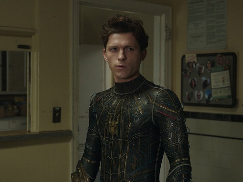 Tom Holland as Peter Parker/Spider-Man in Spider-Man: No Way Home