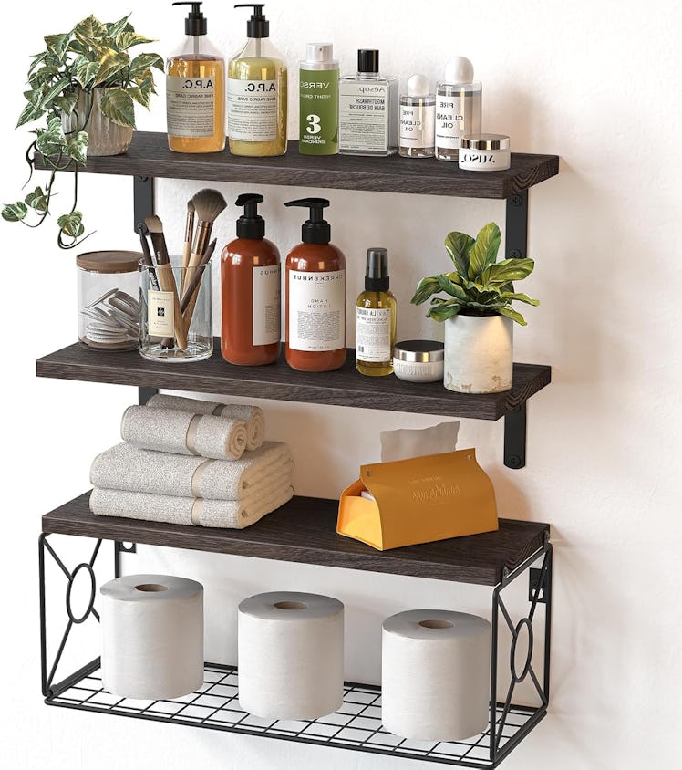 AMADA HOMEFURNISHING Over-Toilet Shelves