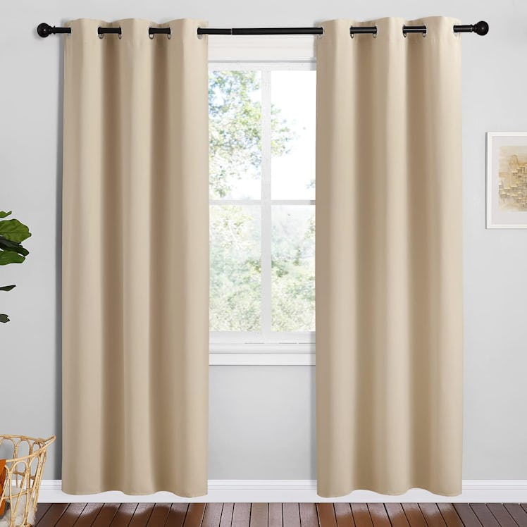 NICETOWN Room Darkening Curtain Panels