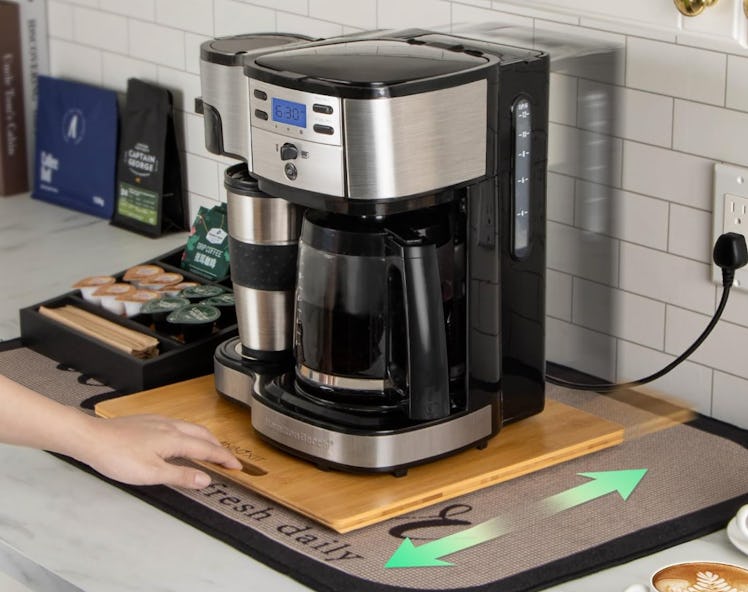 ANBOXIT Bamboo Appliance Slider