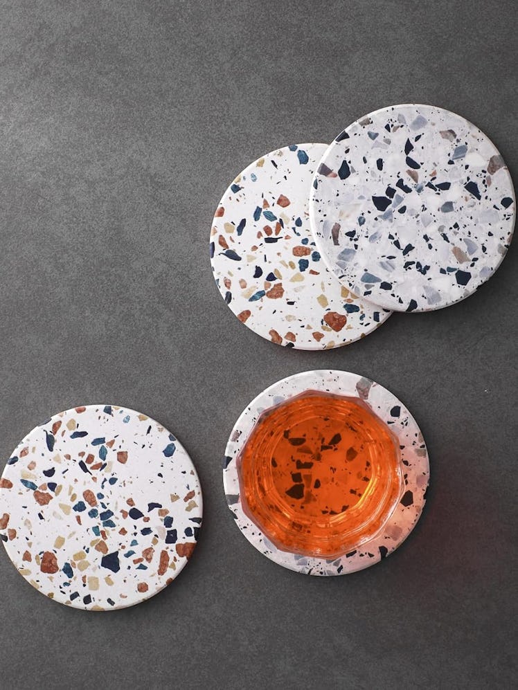 LIFVER Absorbent Drink Coasters (Set of 6)