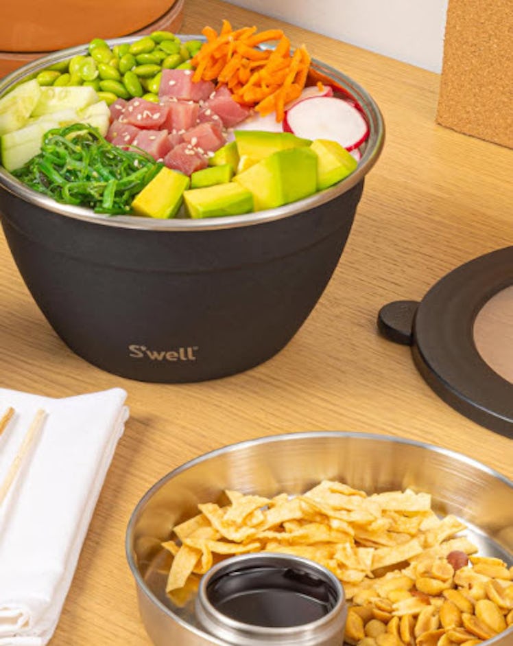  S’well Stainless Steel 64oz Salad Bowl Kit