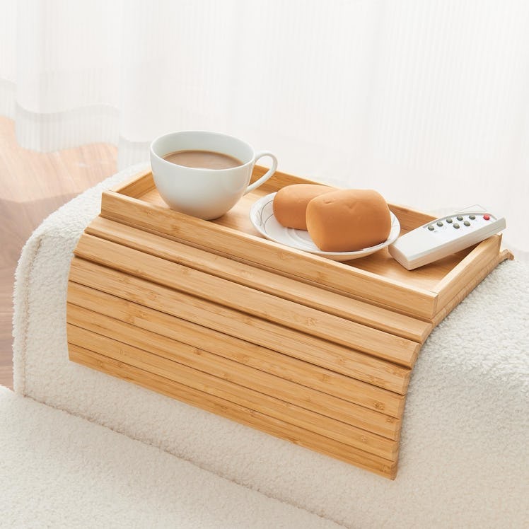 LOVYANXUE Bamboo Sofa Arm Tray
