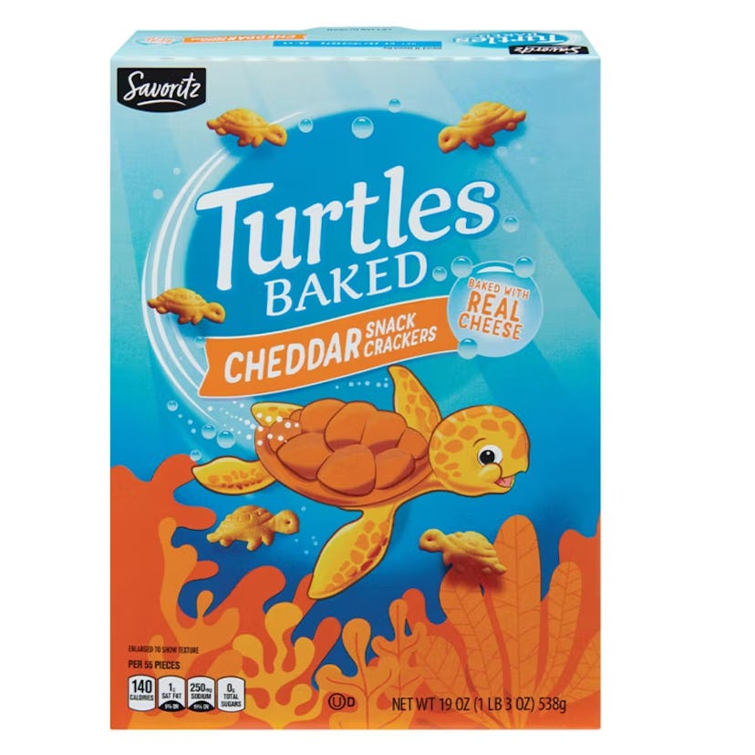 Savoritz Turtles Baked Cheddar Snack Crackers™