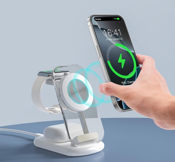 Mukiya 3-in-1 Magnetic Wireless Charging Station