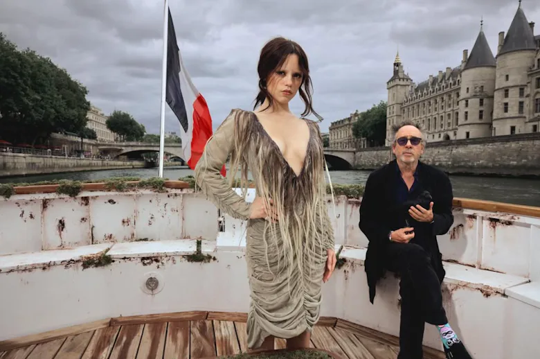 Jenna Ortega in Paris, July 2025.