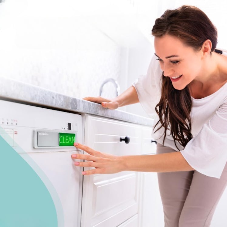 MIMILU Clean Dirty Dishwasher Magnet 