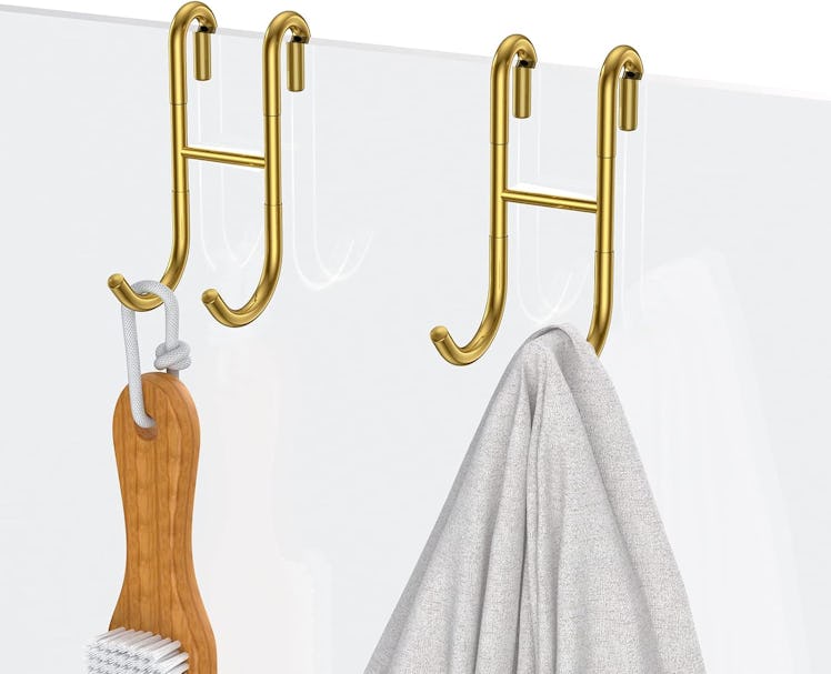 SSTOOHL Shower Door Hooks (2-Pack)