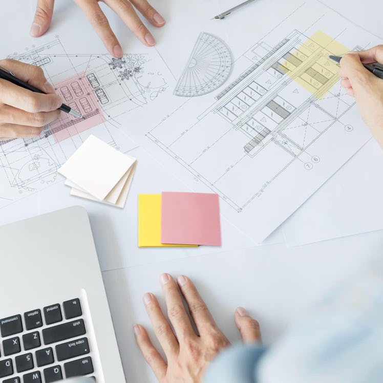ENLUOM Transparent Sticky Notes (400-Sheets)