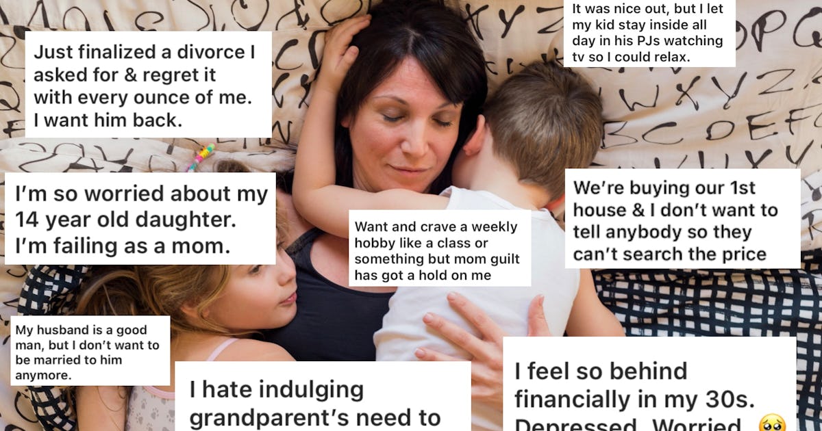 "I'm An Alcoholic Mom Who Looks Like I Have It All Together" & 29 Other Confessions