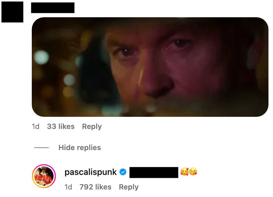 Pedro Pascal Responds To His Hate Comments On Instagram