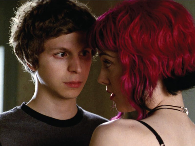 Michael Cera and Mary Elizabeth Winstead in Scott Pilgrim vs. the World