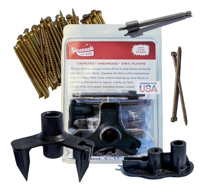 SQUEEEK NO MORE Squeaky Floor Repair Kit