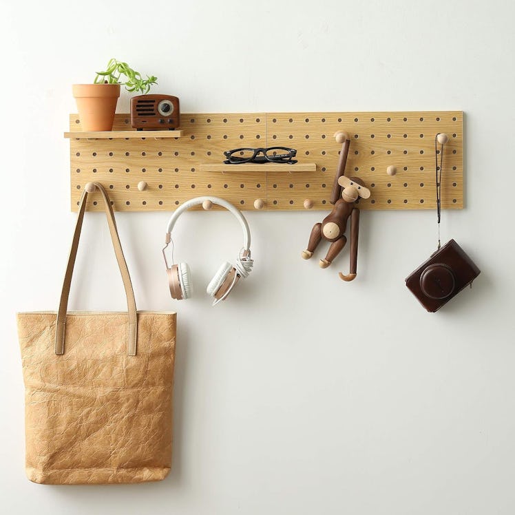 XAOMLP Wooden Pegboard Modular Display