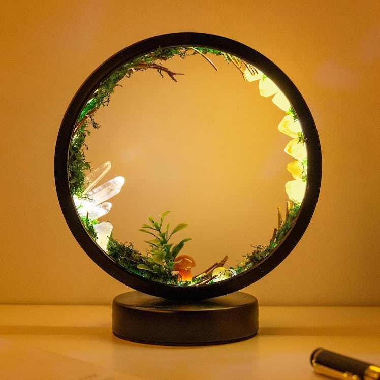 Runyangshi Forest Style Natural Citrine Night-Light