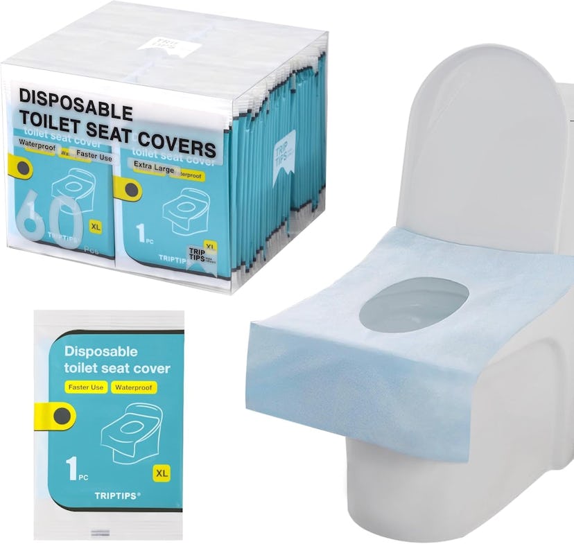TRIPTIPS Toilet Seat Covers (60-Pack)