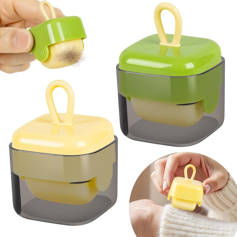 Lifeqian Mini Portable Lint Roller (2-Pack)