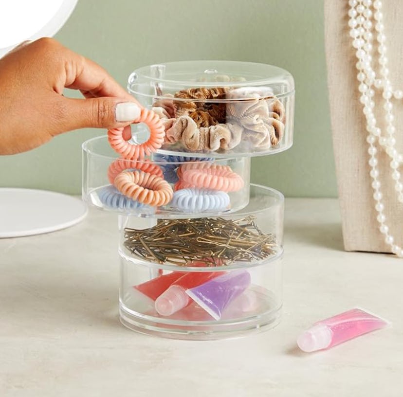 Juvale Stackable Hair Accessories Organizer