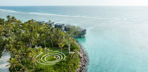 aerial view of the Ritz-Carlton Maldives, Fari Islands