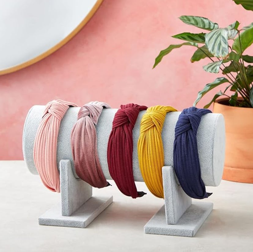 Juvale Velvet Headband Holder