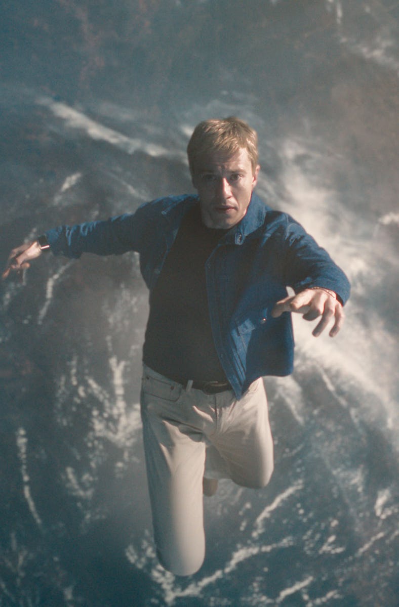 Joseph Quinn as the Human Torch/Johnny Storm in The Fantastic Four: First Steps