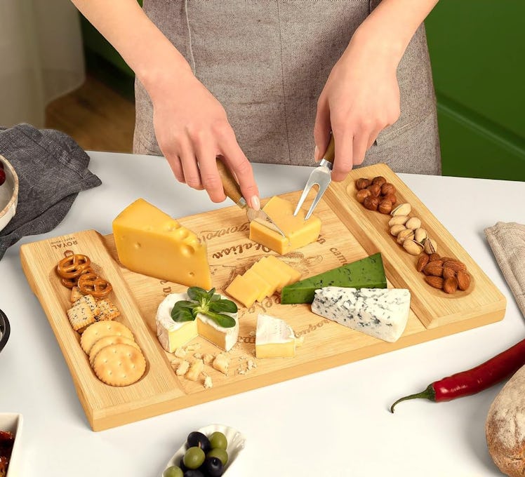 Royal Craft Wood Bamboo Cheese Board