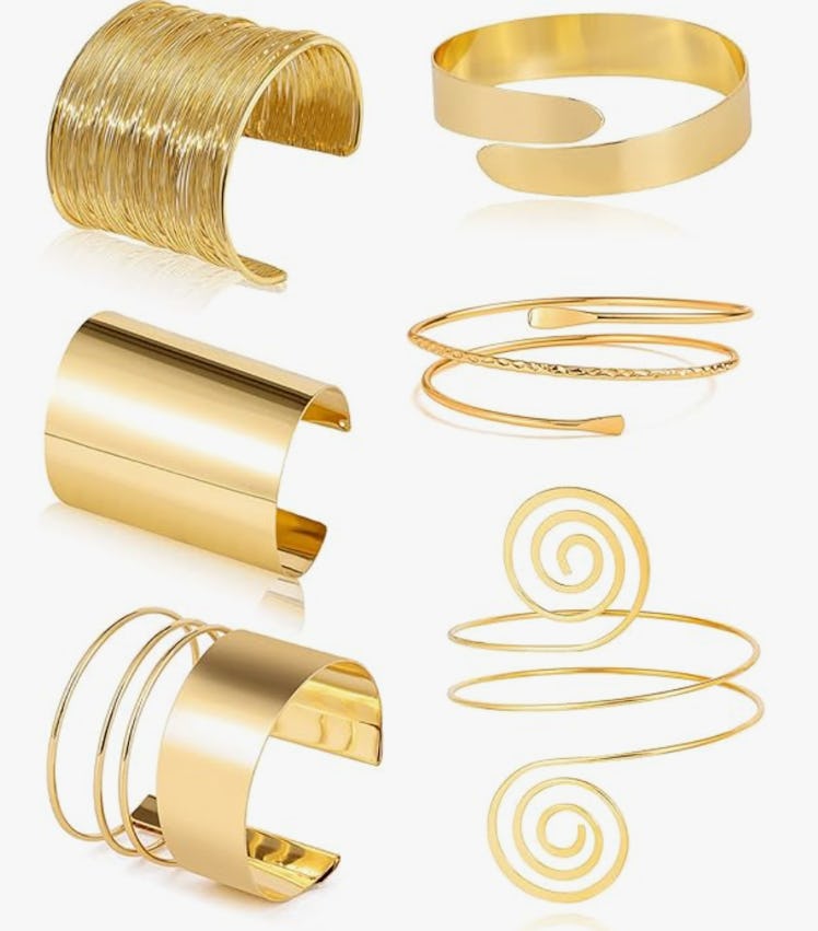 BOMAIL Arm Cuff Bracelet Set (6-Pack)