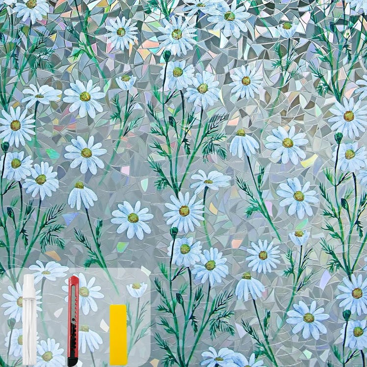 COUNTEWOL Stained Window Privacy Film