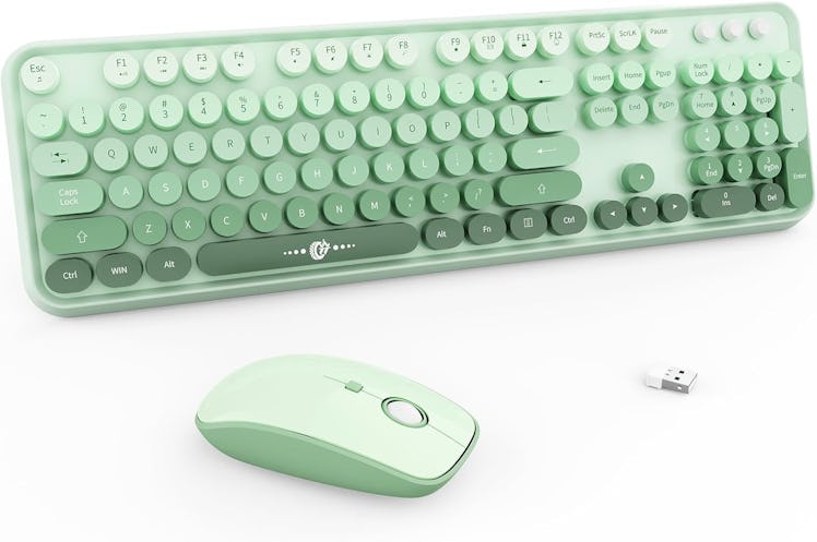 FOPETT Wireless Keyboard and Mouse