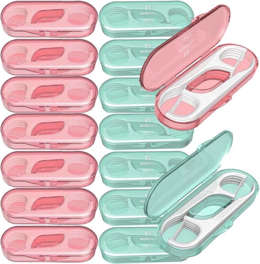 Qualiall Travel Dental Floss Pick (14-Pack)
