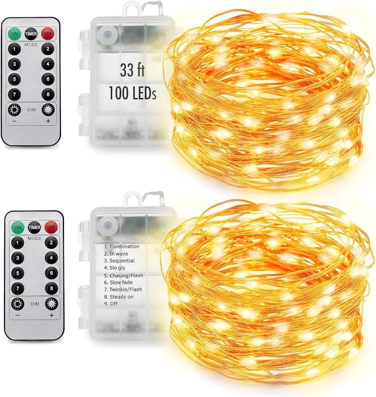 MUMUXI LED Fairy Lights (2-Pack)