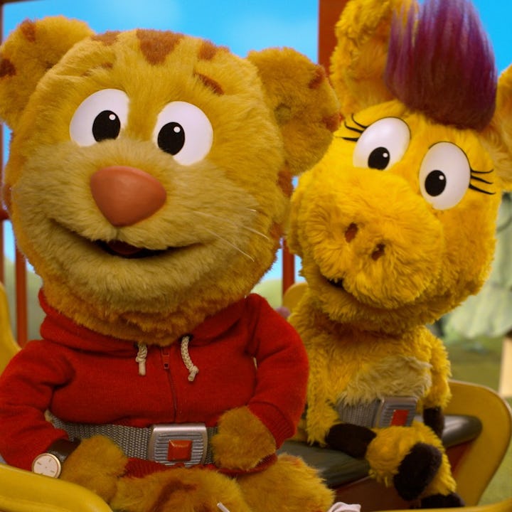 Daniel Tiger gets turned into a puppet for a special 'Donkey Hodie' crossover.