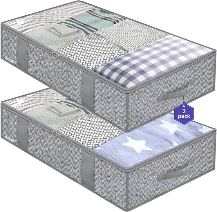 Onlyeasy Under-Bed Storage Bags (2-Pack)
