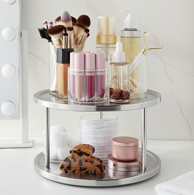 Juvale 2-Tier Lazy Susan