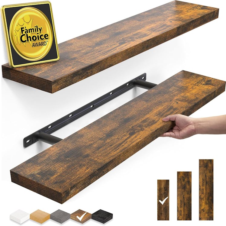 BAYKA Floating Shelves (2-Pack)