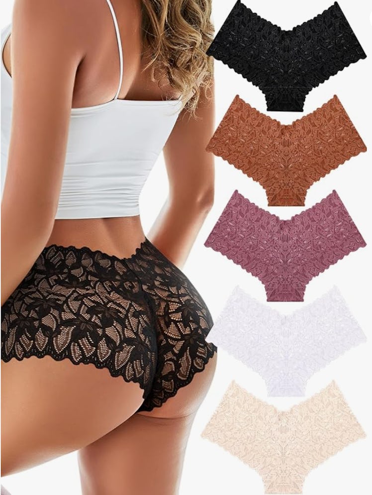 READY TO LOVE Cheeky Panties (5-Pack) 