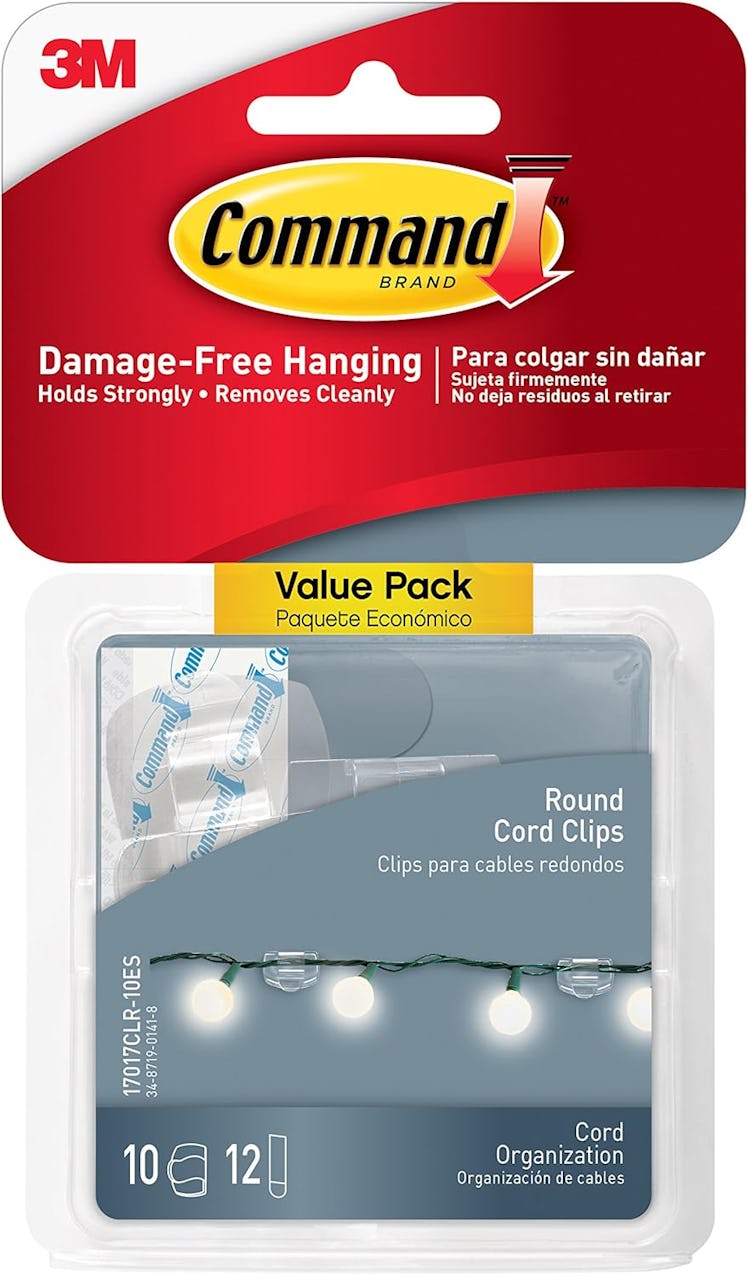 Command Round Cord Clips (10-Pack)