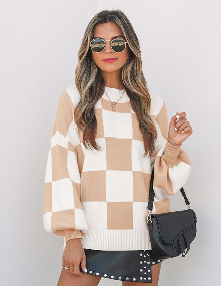 ZESICA Turtleneck Pullover
