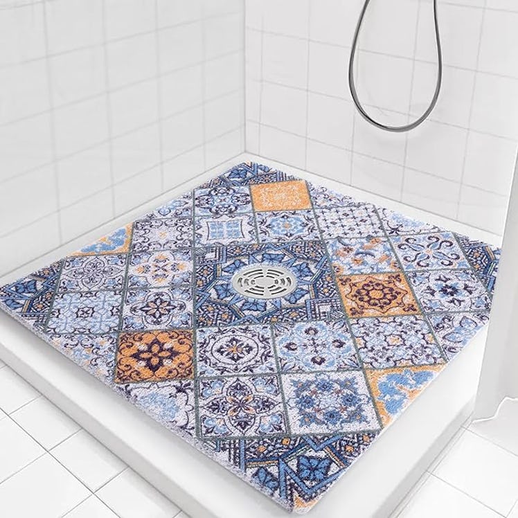 HOMBYS Square Shower Mat 