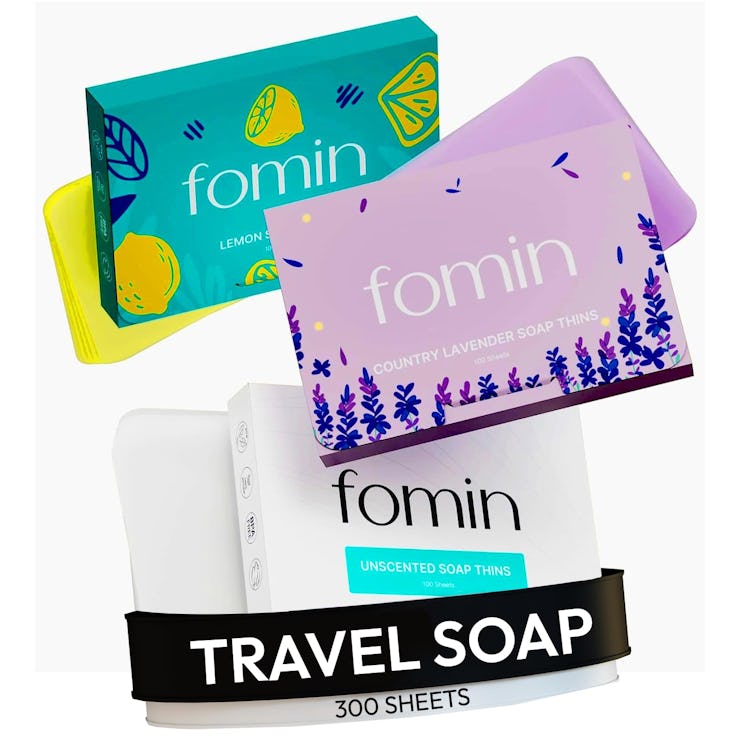 FOMIN Antibacterial Paper Soap Sheets (300 Pieces)