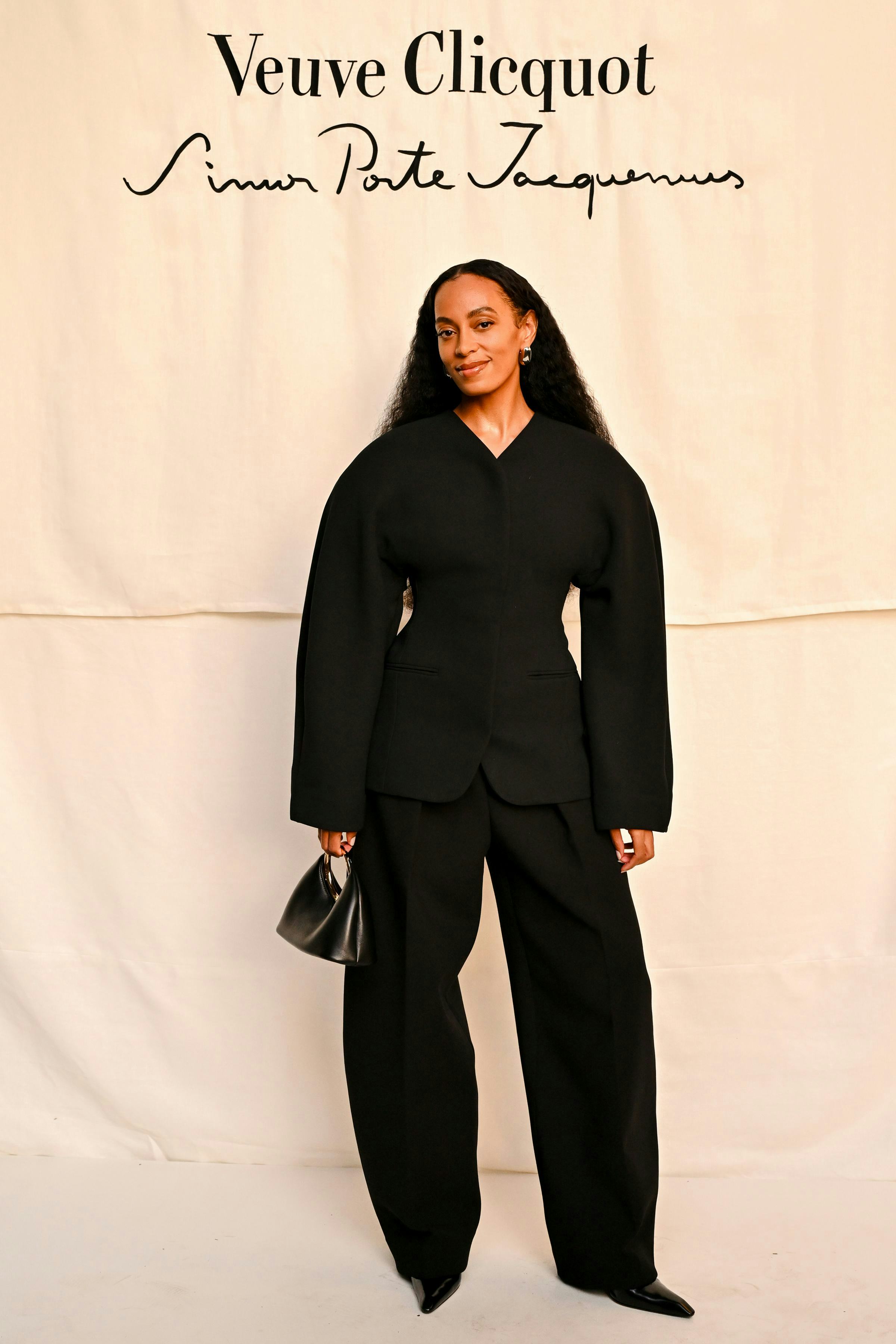 Solange Channels “Miss Viola Swamp” at Veuve & Jacquemus's Fashion