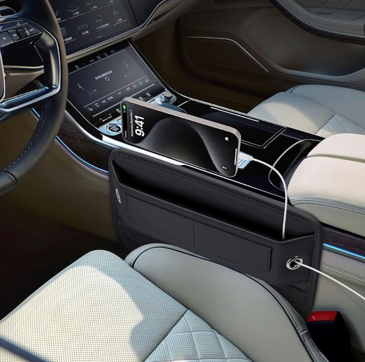 Owntow Leather Car Seat Gap Filler