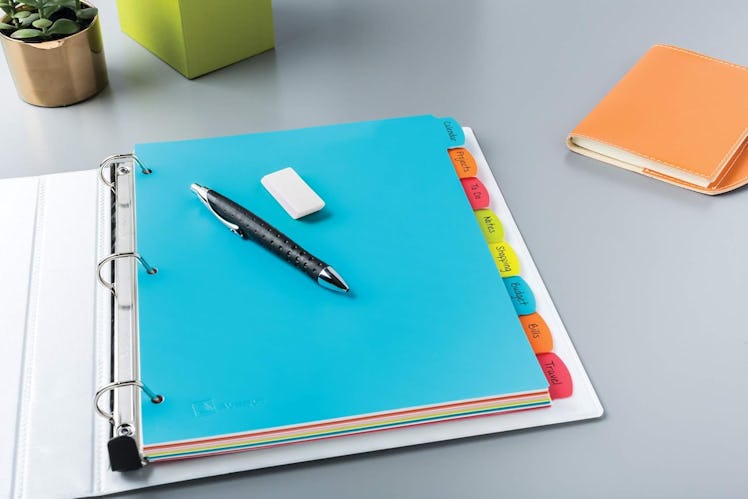 Avery Big Tab Write & Erase Durable Plastic Dividers