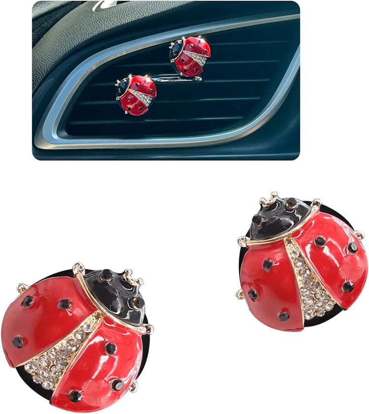 ORIESSE Ladybug Air Vent Clips (2-Pack)