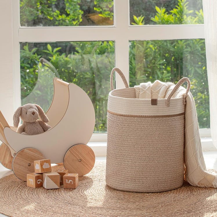 LA JOLIE MUSE Woven Storage Basket 