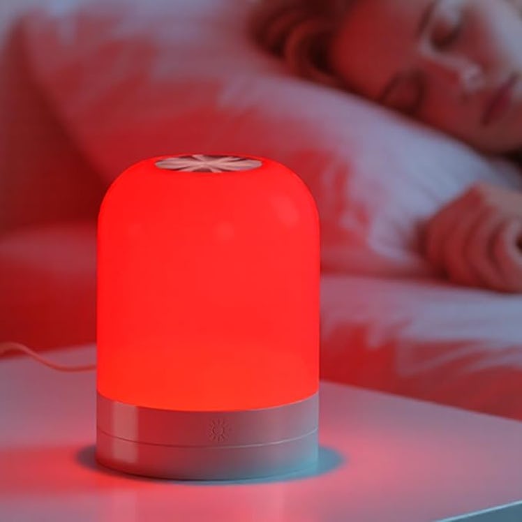 FEWCZZC Red Light Sleep Aid Lamp