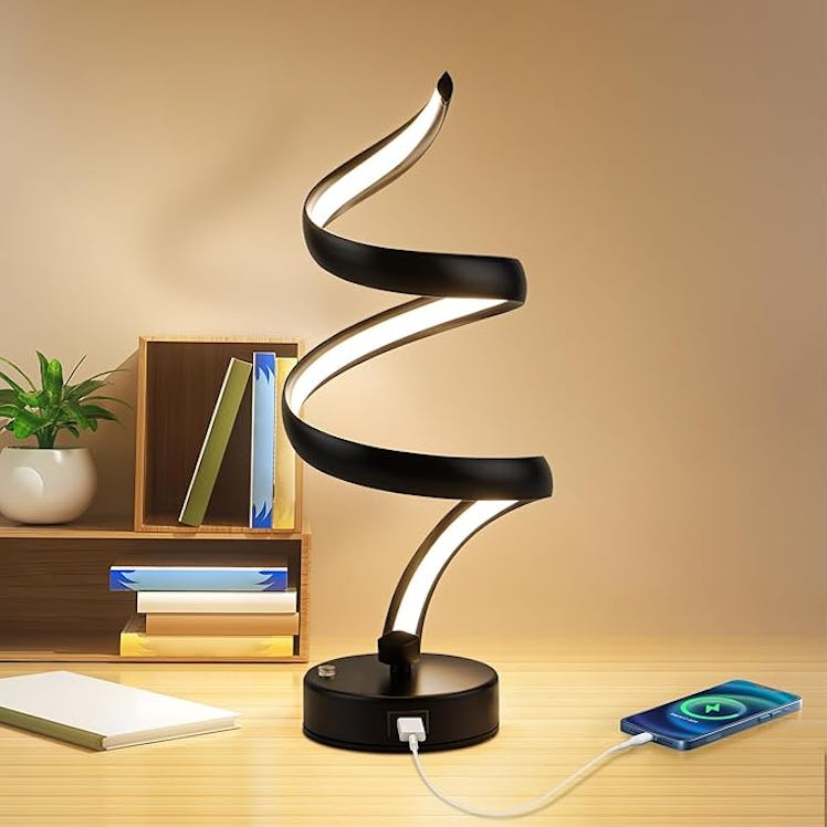 Adebime Spiral LED Lamp
