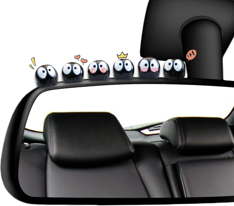 RAPUDA Soot Sprites Rearview Mirror Accessories (35 Pieces)