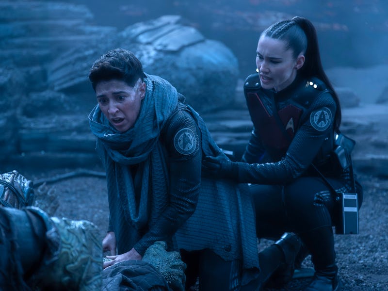 Melissa Navia and Christina Chong in 'Strange New Worlds.'