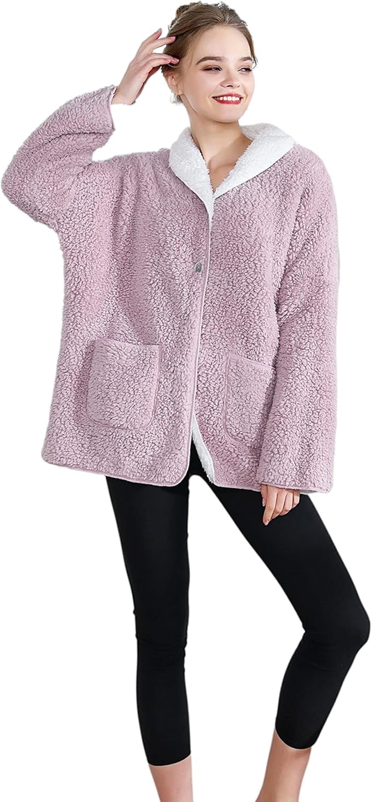 Loungees Reversible Sherpa